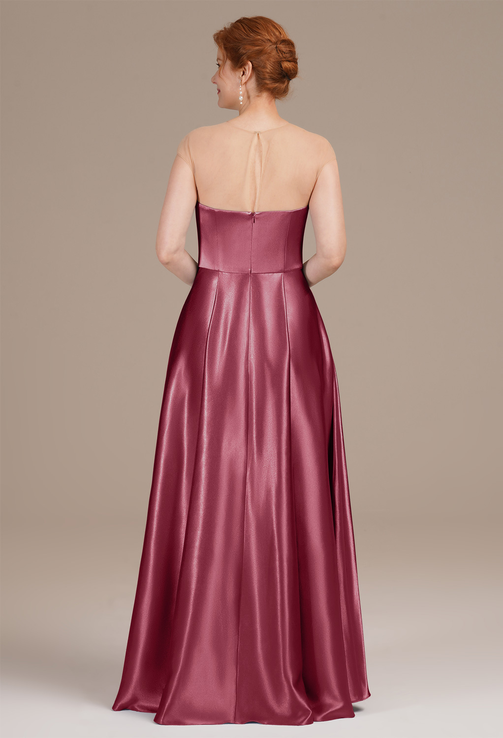 AW Theodosia Desert Rose  Spring Mother of The Bride Dresses